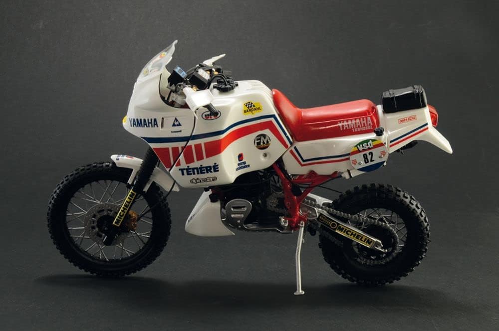 Italeri 4642S 1:9 Yamaha Tenerè 660CC 1986-Replica Fiel, Modeling, Hobby, Glued, Plastic Kit, Assembly, Multicoloured (4642)