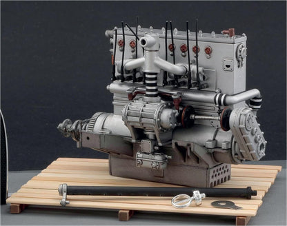 Italeri ITA4713 Scale Model kit, Molded Color