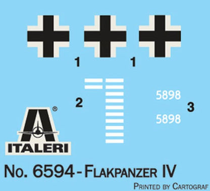 Italeri - 1/35 FLAKPANZER IV OSTWIND (1/23) *