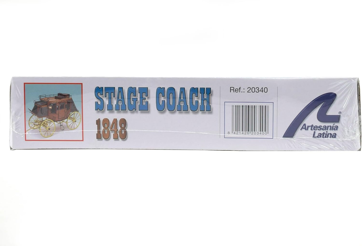 Artesanía Latina 20340. Wooden model Stage Coach 1848 1:10