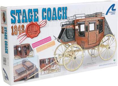 Artesanía Latina 20340. Wooden model Stage Coach 1848 1:10