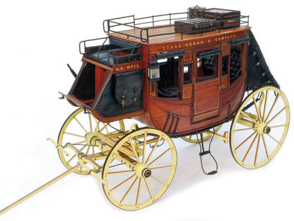 Artesanía Latina 20340. Wooden model Stage Coach 1848 1:10