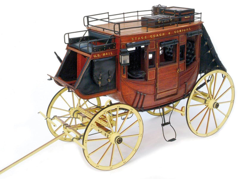 Artesanía Latina 20340. Wooden model Stage Coach 1848 1:10