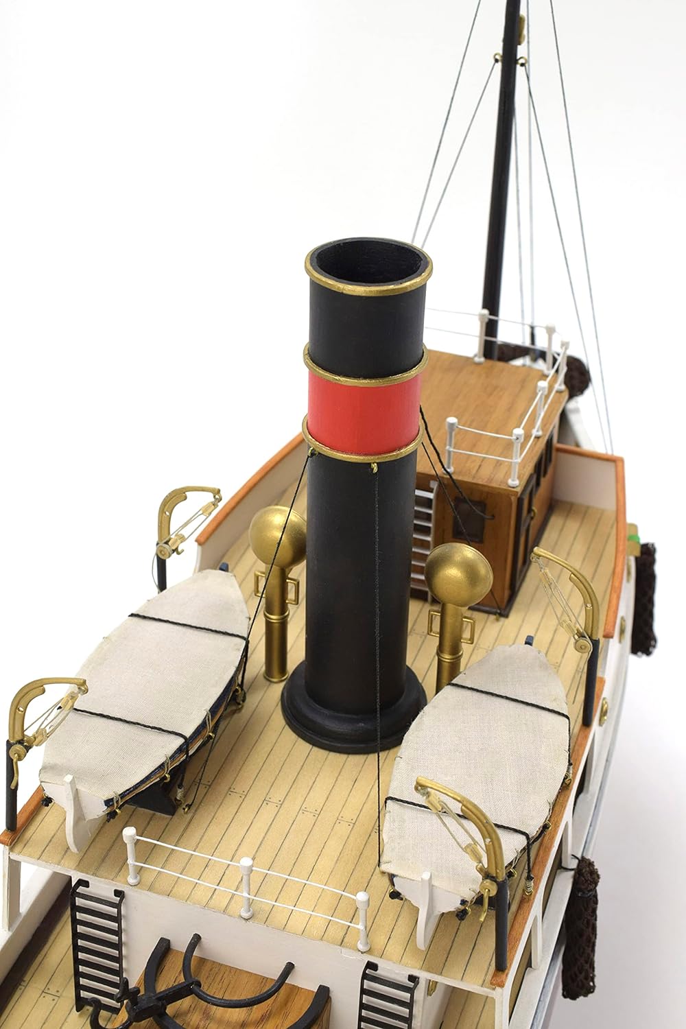Artesanía Latina - Wooden Model Ship Kit – Tugboat, Sanson - Model 20415, Scale 1:50 - Models to Assemble - Intermediate Level