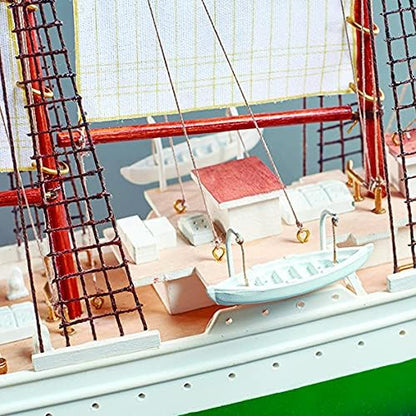 Artesanía Latina - Maqueta de Barco en Madera y Plástico - Buque Escuela Español, Juan Sebastián Elcano/Chileno Esmeralda - Modelo 22260, Escala 1:250 - Maquetas para Montar - Nivel Principiantes
