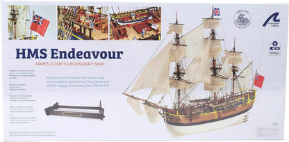 Artesania Latina 22520. Wooden Model Ship New HMS Endeavour 1:65