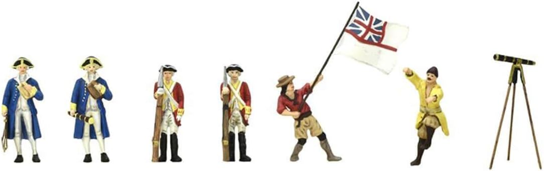 Artesania HMS Endeavours - Figuritas de metal (10 unidades