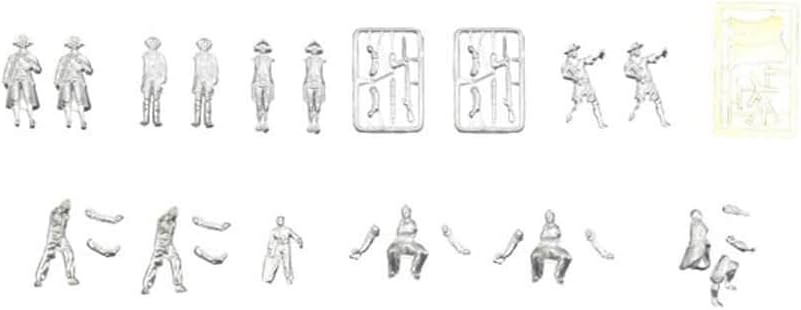 Artesania HMS Endeavours - Figuritas de metal (10 unidades