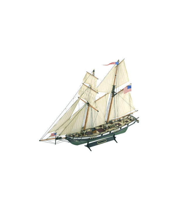 Artesania Latina 22416. Wooden Ship Model Kit. Harvey American Schooner 1:60 Scale. Model Building Kit
