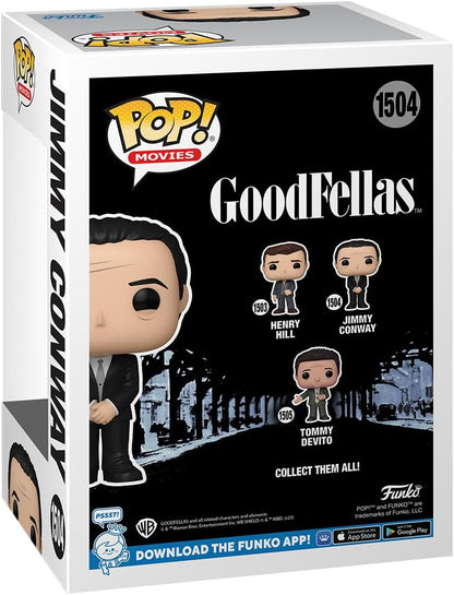 Funko Pop! Movies: Goodfellas - Jimmy Conway - Goodfellas 1990 - Collectable Vinyl Figure - Gift Idea - Official Merchandise - Toys for Kids & Adults - Movies Fans - Model Figure for Collectors