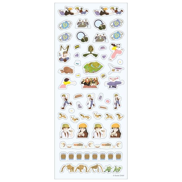 Studio Ghibli Works SLR-05 Laputa in the Sky Schedule Sticker