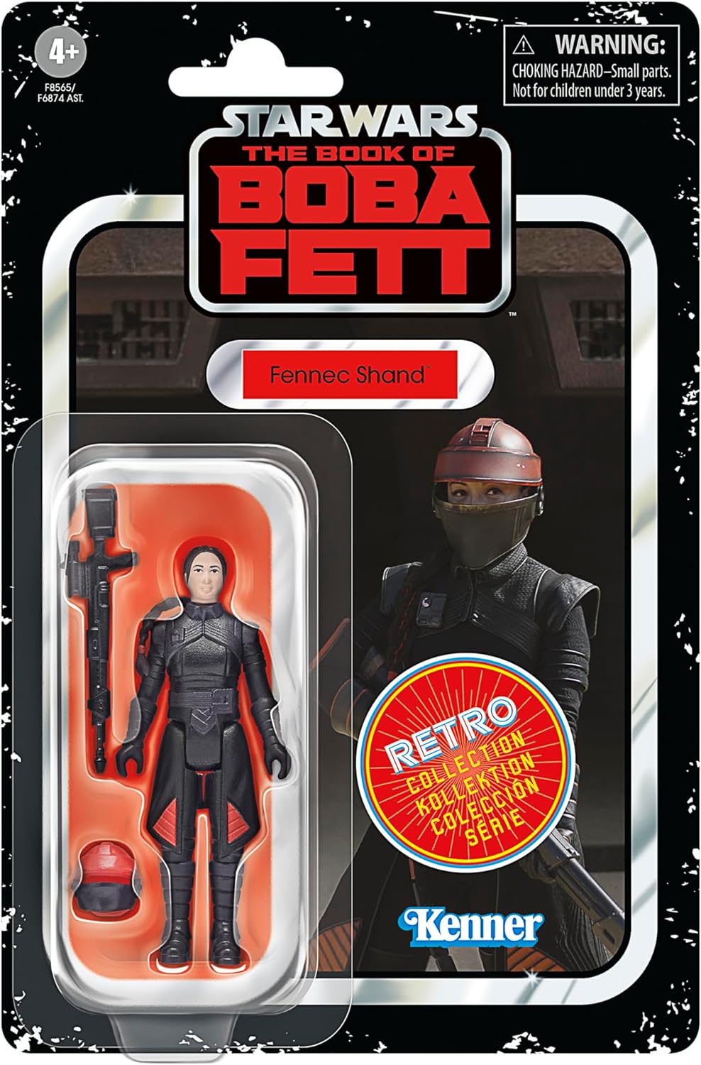 Star Wars Retro-Kollektion Fennec Shand, Buch von Boba Fett, Action-Figur (Skala: 9,5 cm