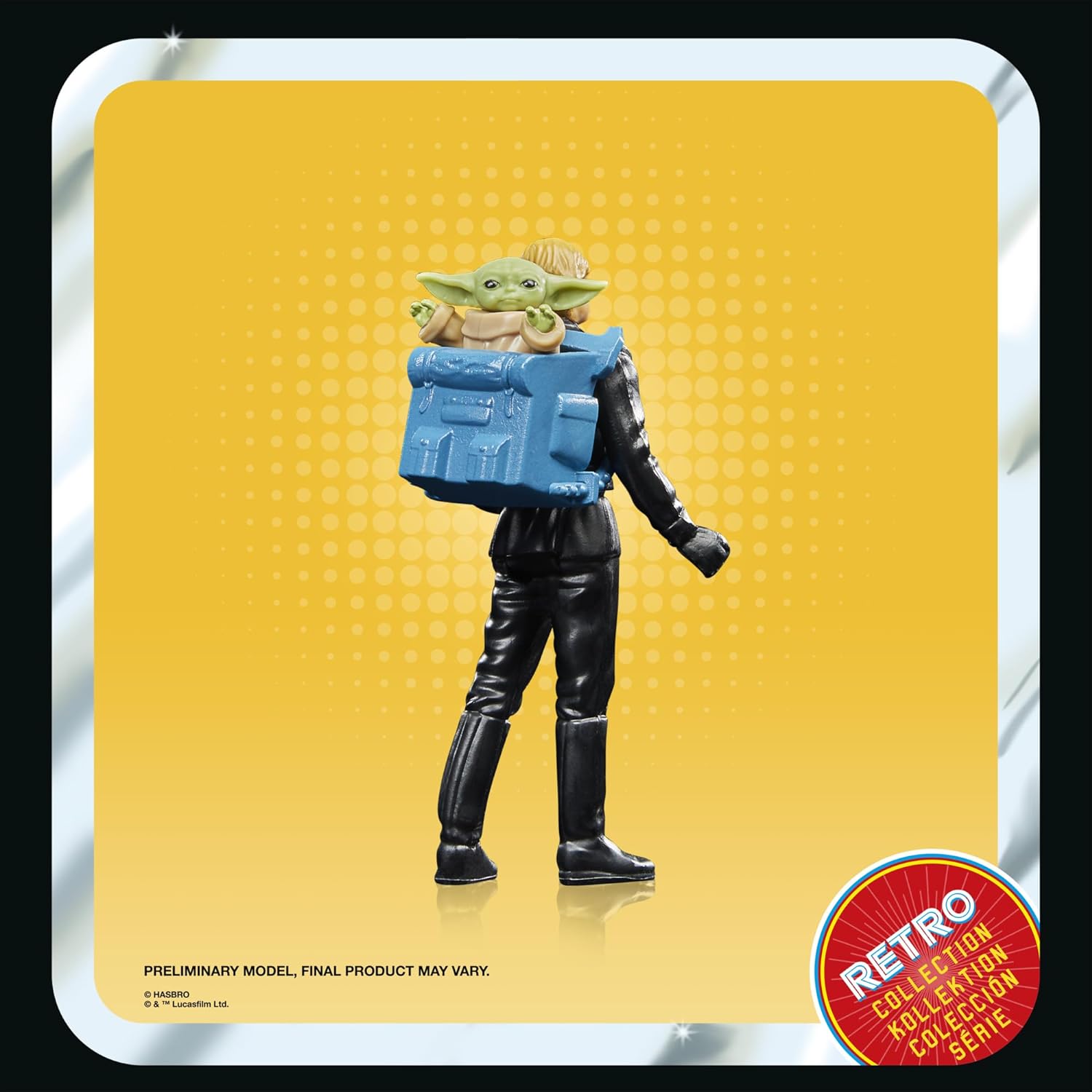 Star Wars Retro Collection Grogu, The Book of Boba Fett 9.5-cm Action Figures