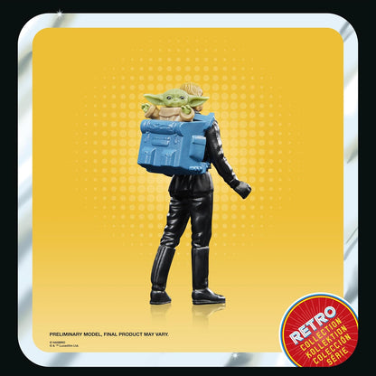 Star Wars Retro Collection Grogu, The Book of Boba Fett 9.5-cm Action Figures