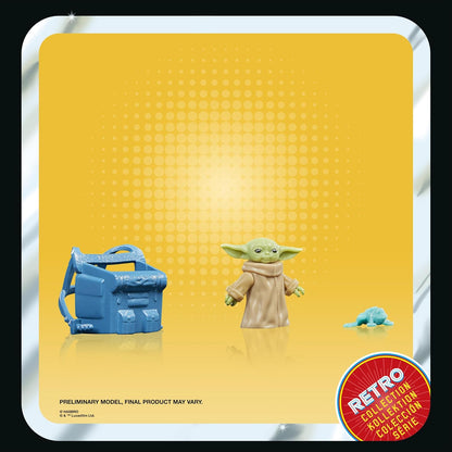 Star Wars Retro Collection Grogu, The Book of Boba Fett 9.5-cm Action Figures