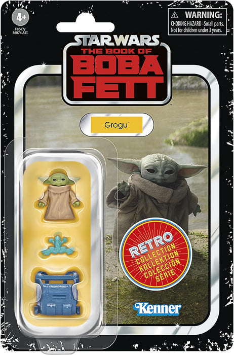 Star Wars Retro Collection Grogu, The Book of Boba Fett 9.5-cm Action Figures