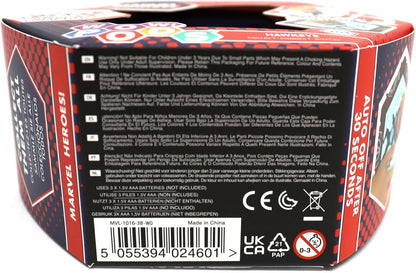 WOW! PODS Wow - Colección Marvel Avengers - Ojo de Halcón - Figura Coleccionable con luz y Sensor de Movimiento (Deqube 918MVL101638)