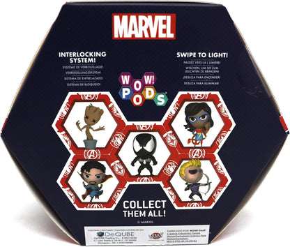 WOW! PODS Wow - Colección Marvel Avengers - Ojo de Halcón - Figura Coleccionable con luz y Sensor de Movimiento (Deqube 918MVL101638)