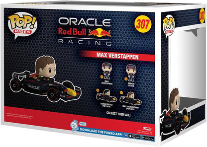 Funko POP! Ride Super Deluxe: Formula 1 - Max Verstappen - Red Bull F1 - Collectable Vinyl Figure - Gift Idea - Official Merchandise - Toys for Kids & Adults - Sports Fans