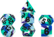 FanRoll by Metallic Dice Games - Set di dadi in gomma siliconica con bordo affilato, 16 mm, per uomini gay