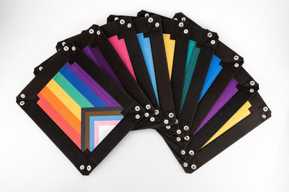 FanRoll by Metallic Dice Games Pride Dice Tray – Rainbow Flag