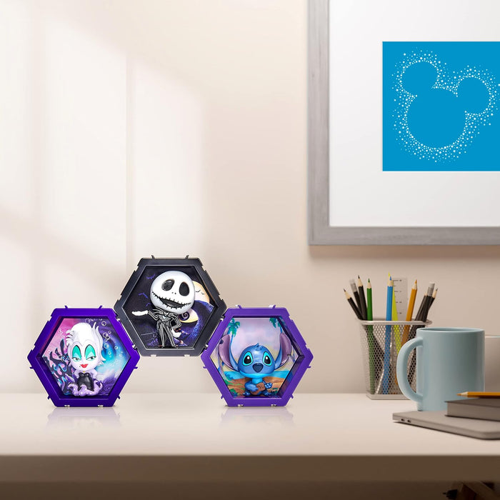 WOW! PODS 4D Disney Jack Skellington | Unique Connectable Collectable Bobble-head figure that Bursts from their World into Yours | Wall or Shelf Display | Disney Toys and Gifts