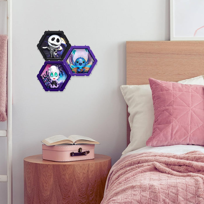 WOW! PODS 4D Disney Jack Skellington | Unique Connectable Collectable Bobble-head figure that Bursts from their World into Yours | Wall or Shelf Display | Disney Toys and Gifts