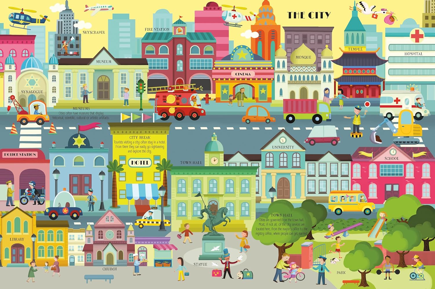 City Service (Fold Open and Look Inside)