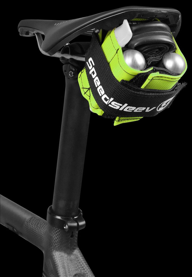 Speedsleev Ballistic Nylon Seatsleev Minimalist Compression Saddle Pack Green Small