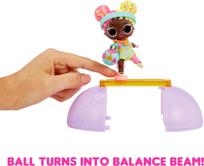 L.O.L. Surprise! All Star Sports - Gymnastics - Gymnastics Theme Collectible Doll & Baby Bundle Surprise - Collectible Dolls with a Baby Theme