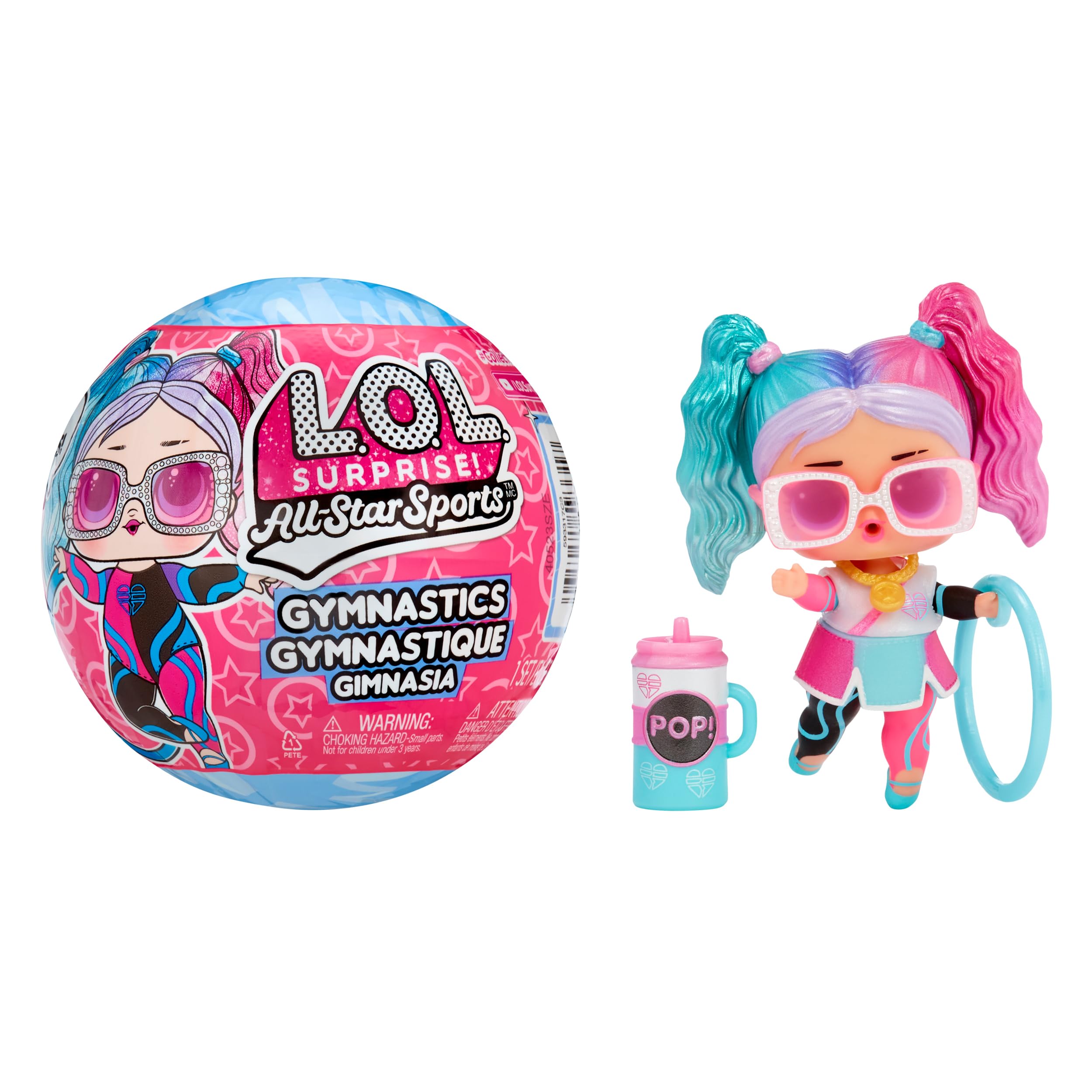 L.O.L. Surprise! All Star Sports - Gymnastics - Gymnastics Theme Collectible Doll & Baby Bundle Surprise - Collectible Dolls with a Baby Theme