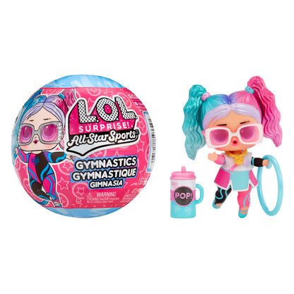L.O.L. Surprise! All Star Sports - Gymnastics - Gymnastics Theme Collectible Doll & Baby Bundle Surprise - Collectible Dolls with a Baby Theme