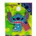 Monogram Lilo & Stitch Fourth of July Stitch Enamel Pin