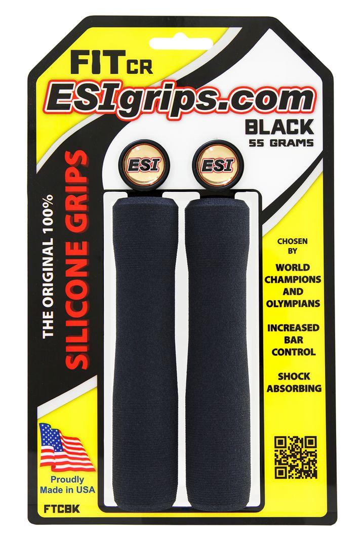 ESI Bar Grips MTB FIT CR Silicone Black One Size
