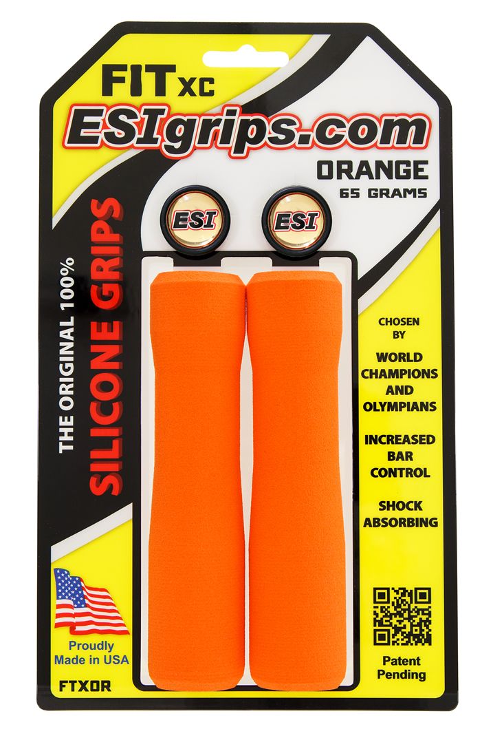 ESI Bar Grips MTB FIT XC Silicone Orange One Size