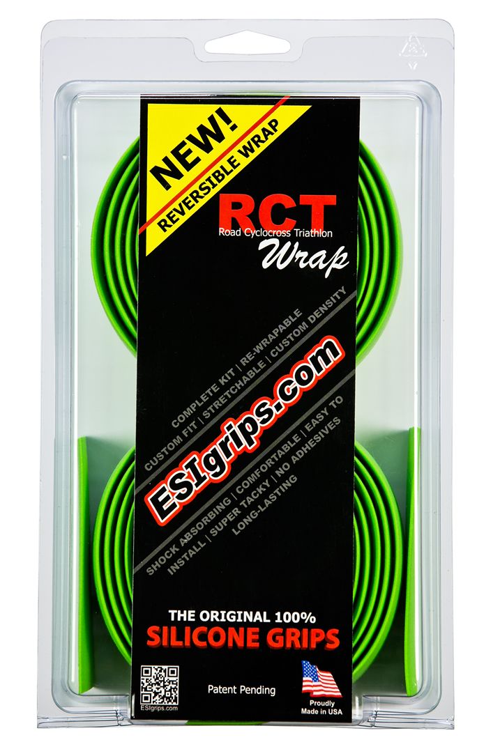 ESI Silicone Road RCT Wrap Green One Size
