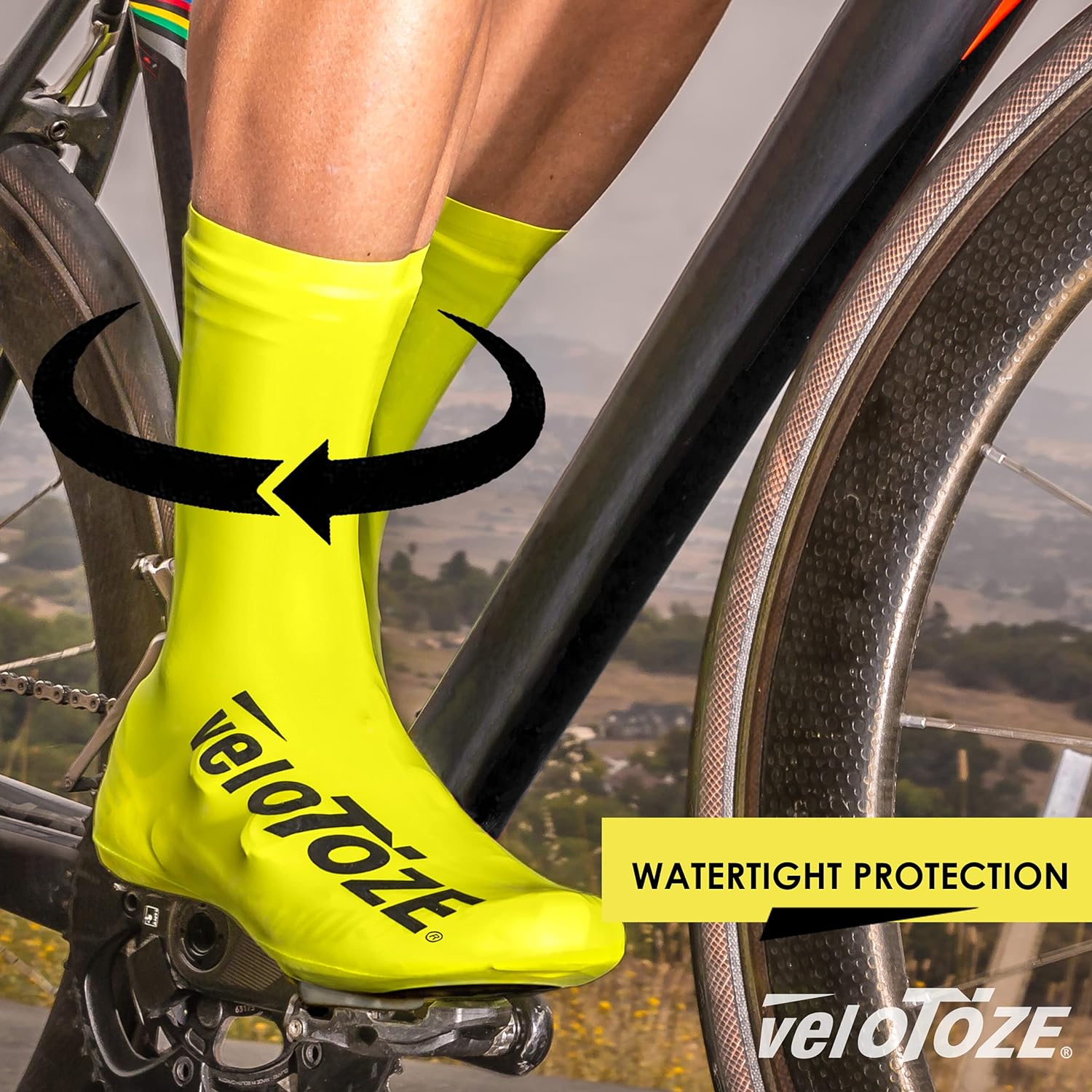 Velotoze Tall Shoe Cover Road 2.0 EU 43-46