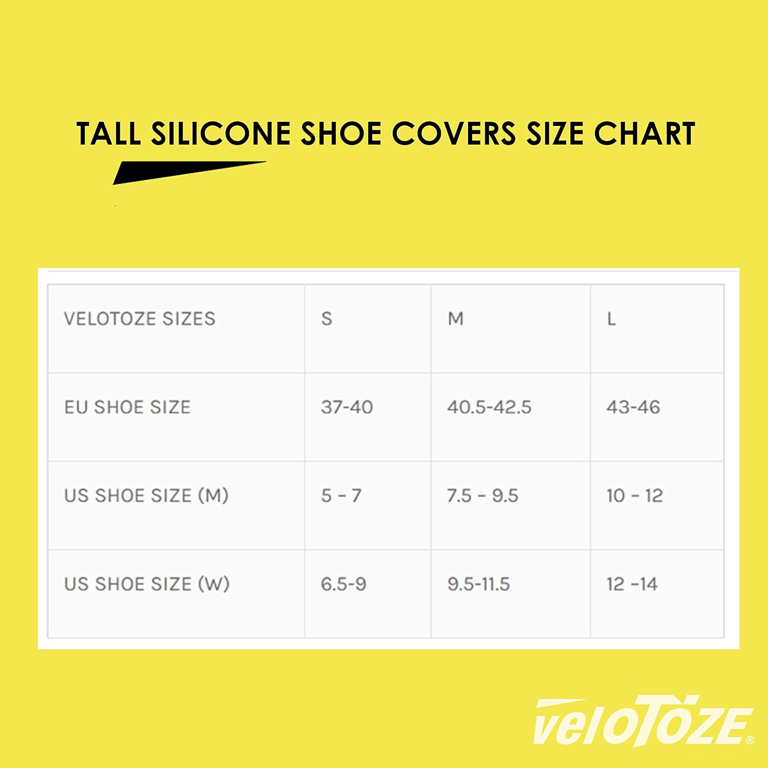 veloToze Unisex Adult Silicone Shoe Cover