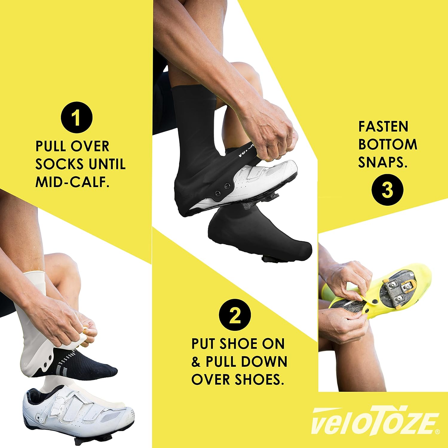 veloToze Unisex Adult Silicone Shoe Cover