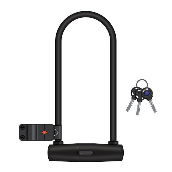 Serfas 15mm U-Lock w/Bracket & 10mm Cable