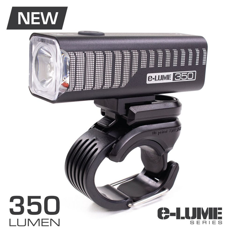 Serfas 350 E-Lume Front Light Aluminium Body