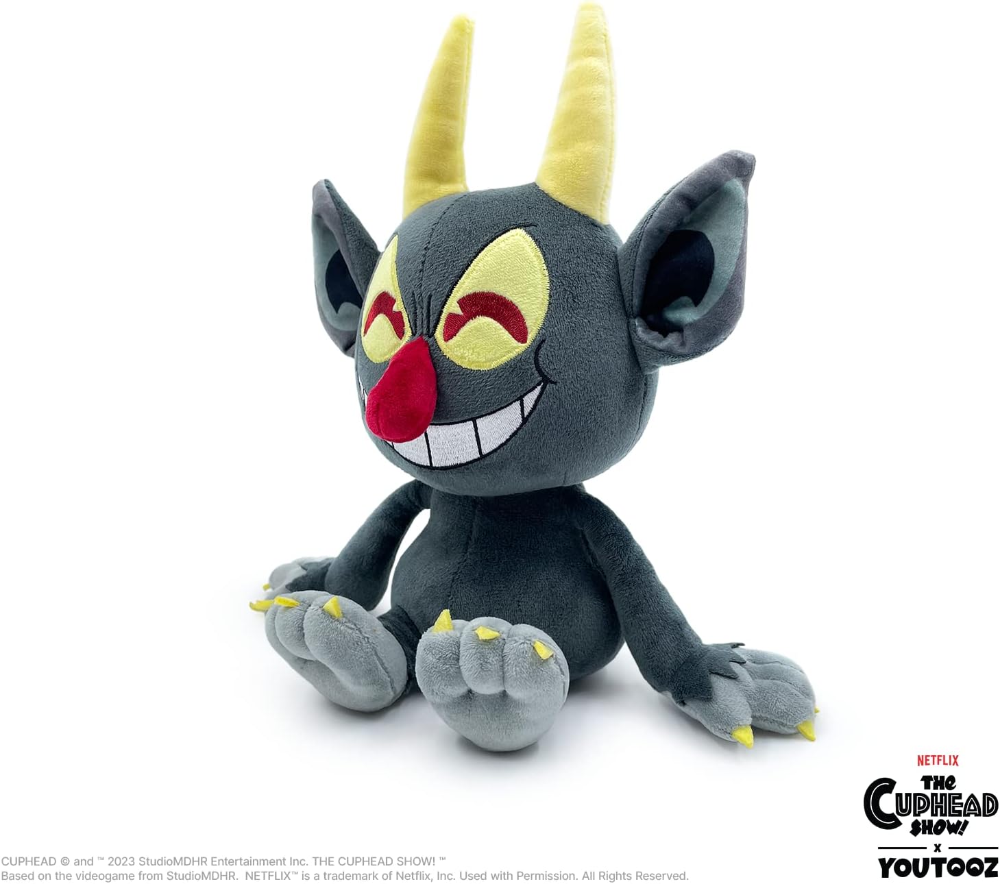 Youtooz The Devil Plush 9IN, Collectible Soft Devil Plushie from Cuphead, by Youtooz Cuphead Plush Collection