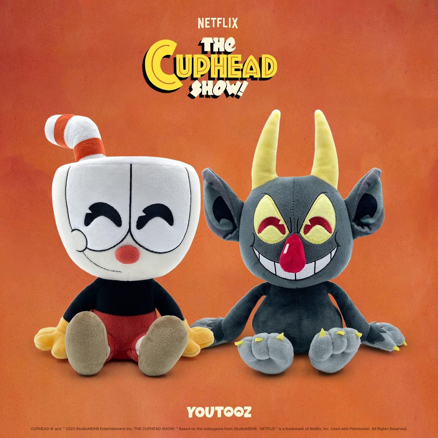 Youtooz The Devil Plush 9IN, Collectible Soft Devil Plushie from Cuphead, by Youtooz Cuphead Plush Collection