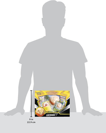 Pokémon - Trading Card Game: Hisui-Lektrobal-V Collection (2 Holographic Promo Cards, 1 Oversized Holographic Card & 4 Booster Packs)