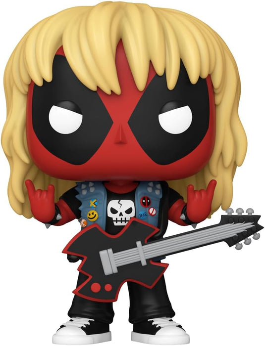 Funko Pop! Marvel: Deadpool - Heavy Metal Band Member Band - Collectable Vinyl Figure - Gift Idea - Official Merchandise - Toys for Kids & Adults - Marvel Fans - Model Figure for Collectors