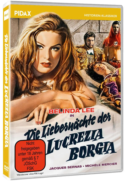Die Liebesnächte der Lucrezia Borgia / Bildgewaltiges Historienabenteuer mit Belinda Lee (Pidax Historien-Klassiker