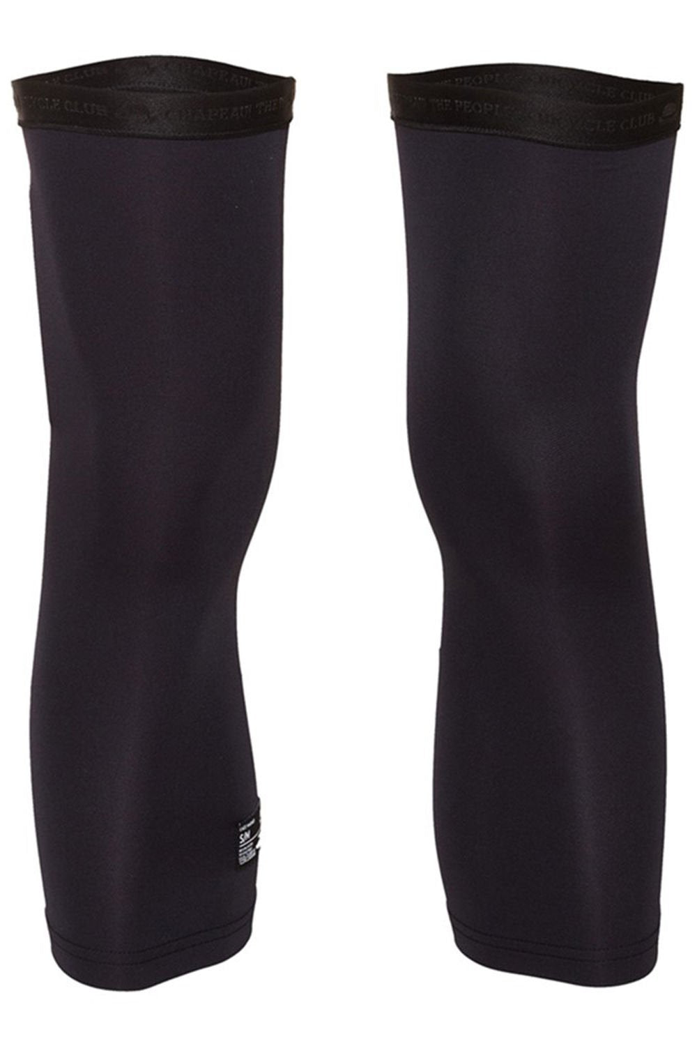 Chapeau!, Mens Knee Warmers, Spring Weight, One Colour, Black, L/XL
