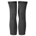 Chapeau! Ladies Knee Warmers Spring Weight One Colour Black L/XL