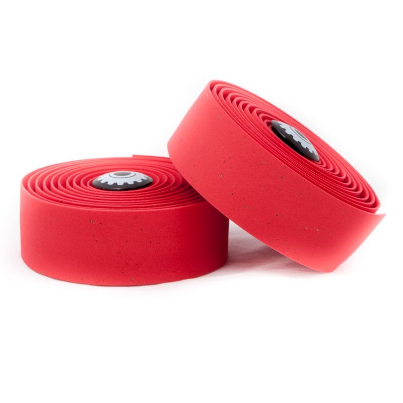 zWidget, Rouleur Wrap, Cork, Gel Backed Bar Tape, Red
