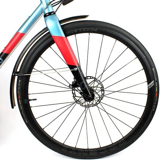 Widget Components, Mudguards, Eco, Gloss Black, 700c x 25-30mm